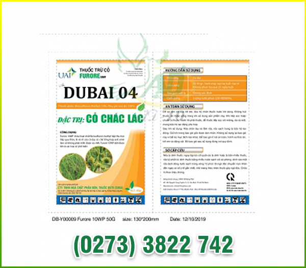 Thuốc trừ cỏ Dubai 04